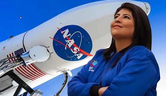 Aracely Quispe Neira es una ingeniera peruana que trabaja en la NASA. Foto: Composición LR / Facebook