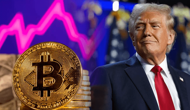 La criptomoneda alcanzó un valor histórico tras la victoria de Donald Trump en las elecciones en EE. UU. Foto: Composición LR