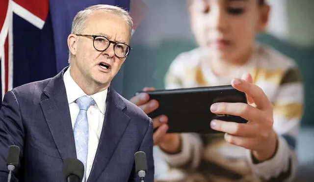 La propuesta será presentada en el parlamento de Australia y, de ser aprobada, entrará en vigor un año después. Las plataformas como Instagram, Facebook y TikTok deberán demostrar un control efectivo. Foto: composición LR/AFP/Mirror