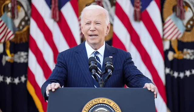 Joe Biden llamó a Donald Trump para felicitarlo por su triunfo en las elecciones de Estados Unidos 2024 y asgeurá una transición pacífica. Foto: AFP