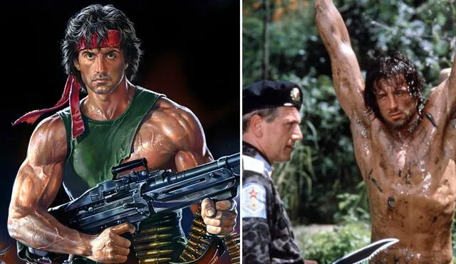 Rambo es uno de los máximos exponentes del cine acción estadounidense. Foto: composición LR/ Orion Pictures