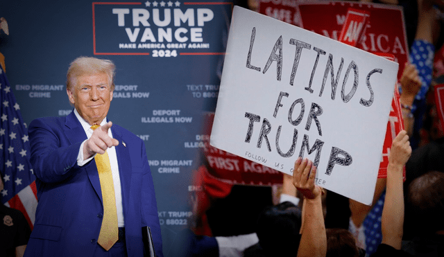 Un condado al sur de Texas y que comparte frontera de Estados Unidos sorprendió al votar por Trump, tras 132 años de dominio demócrata. Foto: composición LR/AFP