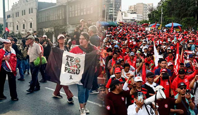 Paro nacional se realizará del 13 al 15 de noviembre, coincidiendo con el Foro APEC. Foto: composición LR/La República