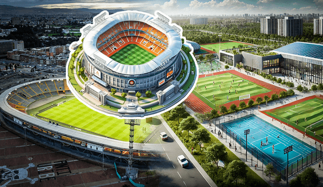 La remodelación de este famoso estadio en Sudamérica estará lista en el año 2029. Foto: composición LR/Freepik/Alcaldía de Bogotá