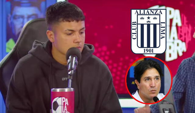 Jairo Concha fue bicampeón con Alianza Lima en 2021 y 2022. Foto: composición LR/captura de YouTube/'Palabra de hincha'