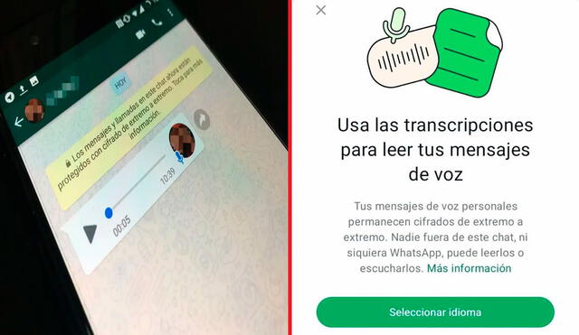 La nueva función de WhatsApp está disponible en Android e iOS. Foto: Andro4all/Meta