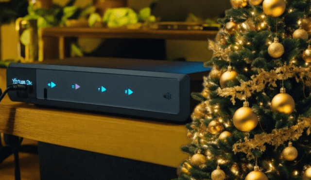 Muchas luces navideñas modernas están diseñadas con tecnología LED, la cual puede generar interferencia electromagnética.  Foto: Blu Radio.