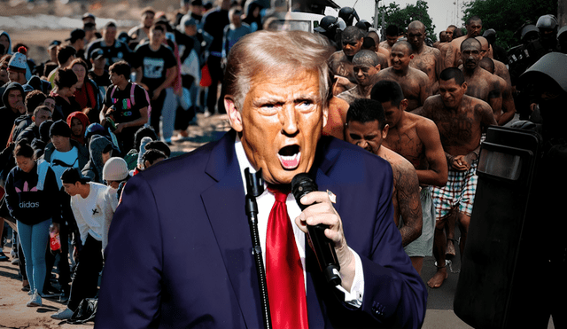 La Operación Aurora de Donald Trump se enfocaría en la deportación de integrantes del Tren de Aragua y de inmigrantes beneficiados con Green Card o DACA. Foto: composición LR/CNN/difusión