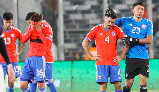 La selección chilena es colera absoluta de la tabla de posiciones de eliminatorias. Foto: AgenciaUno