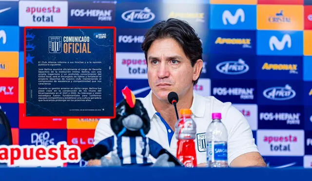 Alianza Lima anunció a través de sus redes sociales el nombre del nuevo director deportivo. Foto: Alianza Lima