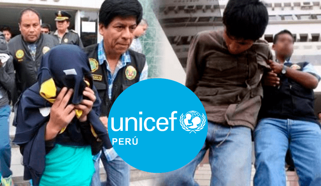 Frente al dictamen del Gobierno en donde sanciona penalmente a menores de 16 y 17 años, Unicef Perú argumentó su postura en contra/Composición LR/Foto: Difusión