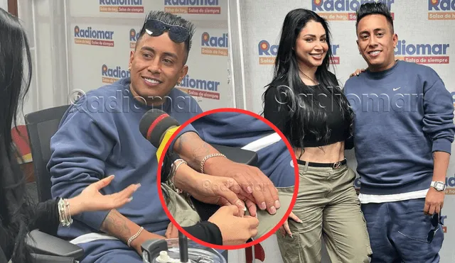 Christian Cueva se mostró cariñoso con Pamela Franco. Foto: Composición LR/Instagram Radiomar