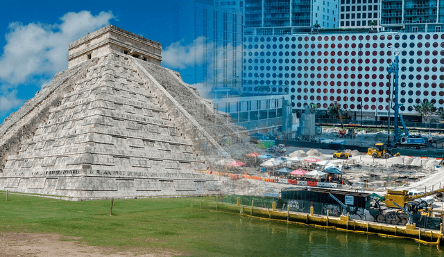 Unas estructuras halladas en Miami superaron a las pirámides en México y Perú. Foto: México Ruta Mágica/Clarin.com