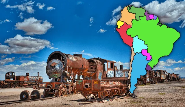 En las épocas doradas de Bolivia, el ferrocarril transportaba minerales como estaño, plata y oro. Foto: composición LR/ Machupicchu Magico/ Cerebriti