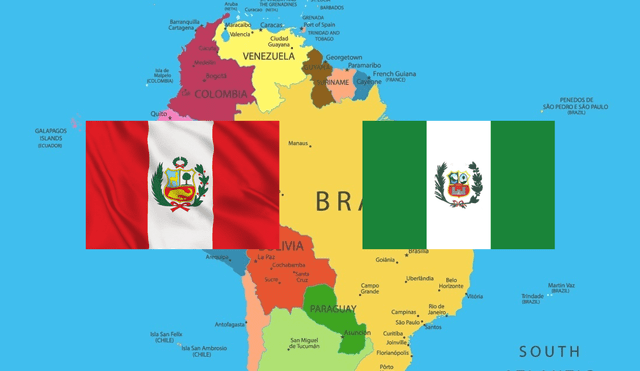 Esta ciudad extranjera comparte mucha similitud con la bandera peruana. Foto: composición LR