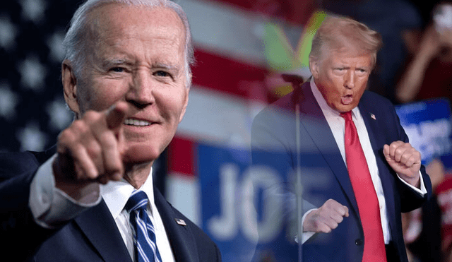 Donald Trump y Biden se reencuentran en importante reunión política luego de las elecciones de Estados Unidos | Composición: Lr/La República