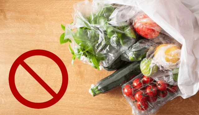 Guardar verduras en bolsas de plásticos puede ser dañino para la salud, según indican los expertos. Foto: composición LR