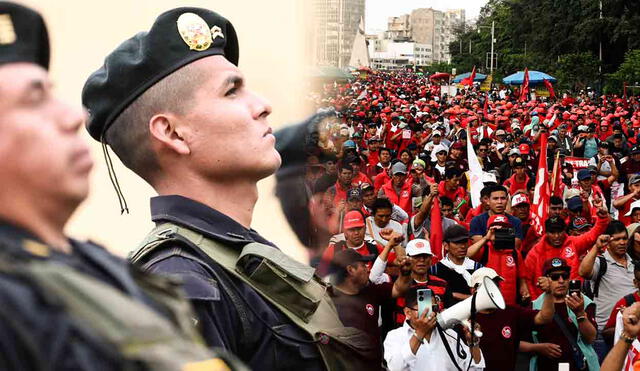 Más de 13.000 efectivos policiales se desplazarán en puntos estratégicos durante el foro APEC. Foto: composición LR/Andina