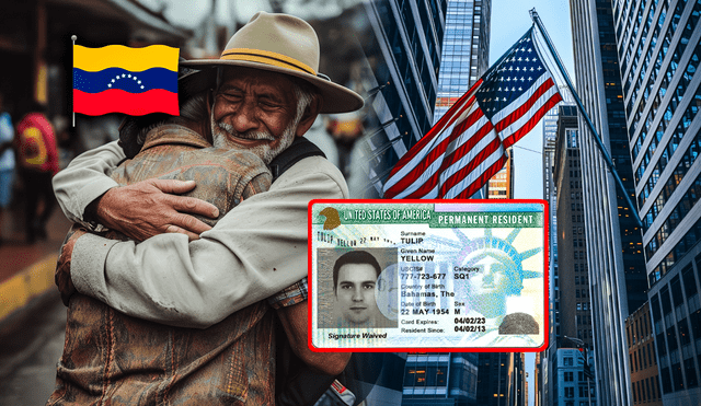 Los venezolanos que tengan ciertos trabajos pueden sacar la Green Card. Foto: composición LR/Freepik/USCIS