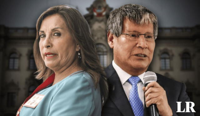 Wilfredo Oscorima y Dina Boluarte son vinculados por el caso Rolex. Foto. composiciónLR/difusión