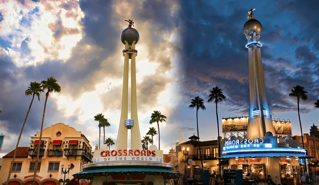 El Crossroads of the World es una obra arquitectónica única en Los Ángeles y en todo California. Foto: composición LR/Flickr