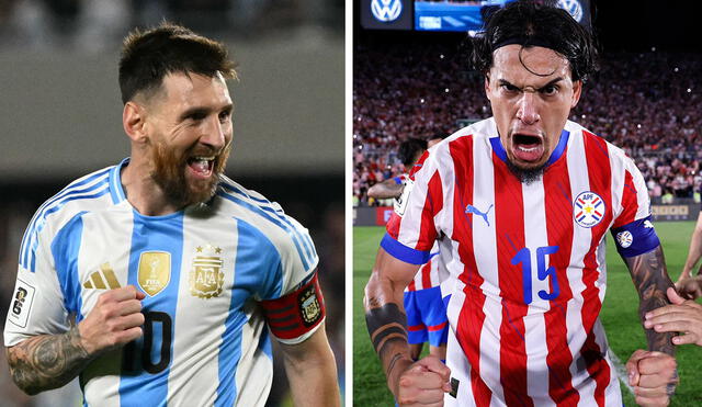 Argentina no pierde contra Paraguay por eliminatorias desde el 2016. Foto: composición de LR/AFP/Albirroja