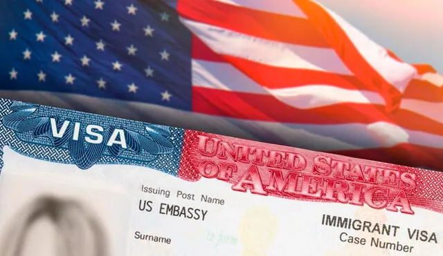 Estados Unidos anunció el ajuste en el sistema de las visas, el cual empezó a implementarse a mediados de setiembre. Foto:  Perfil