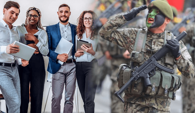 El Ejército del Perú hace un llamado a los profesionales para que se integren a sus filas. Foto: Composición LR/Andina/Difusión