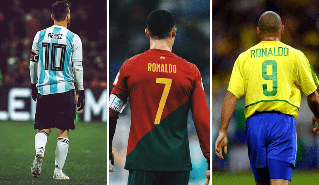 Los dorsales icónicos han jugado un papel clave en la popularidad global del fútbol. Foto: composición LR