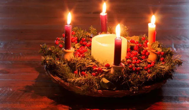 El significado de la corona de adviento de Navidad, ¿cuál fue su origen