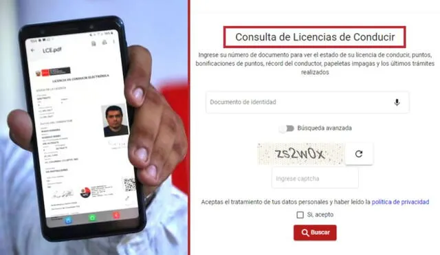 El portal de consulta del MTC está disponible las 24 horas y todos los días del año. Foto: Andina/MTC/LR