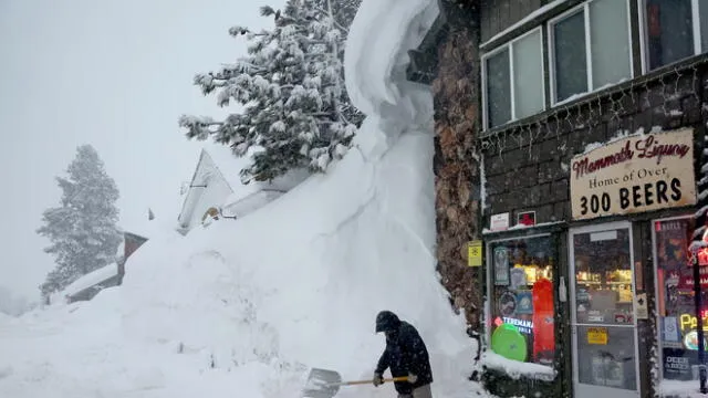 Así lucen las calles en Denver, tras la imponente tormenta de nieve | Fuente: CNN