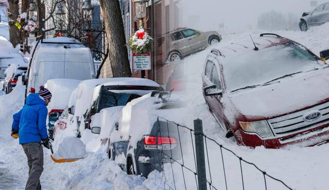 Tormentas de nieve en Estados Unidos inician en noviembre y diciembre. Foto: composición LR