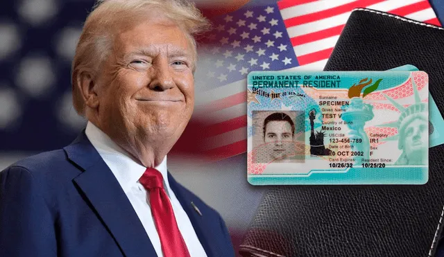 Donald Trump otorgará la residencia permanente a latinos en California que cumplan con este requisito. Foto: Composición LR