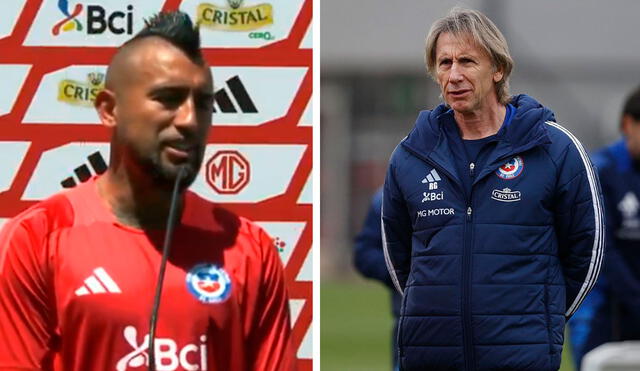 Arturo Vidal vuelve a la selección chilena tras un año. Foto: composición LR/captura de DSports/difusión