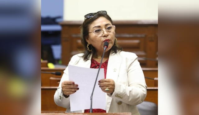 Maricruz Zeta no denunció el robo ante las autoridades. Foto: Congreso