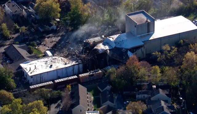 El Gobierno Metropolitano de Louisville emitió una alerta y recomendó a los habitantes permanecer en sus hogares hasta nuevo aviso. Foto: WLKY