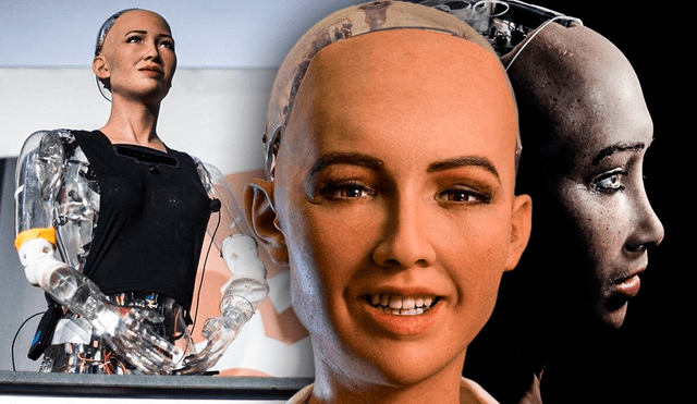 Sophia, desarrollada por Hanson Robotics, hizo historia el 25 de octubre de 2017. Foto: Composición LR/Periodico/Giulio Di Sturco/Fortune.