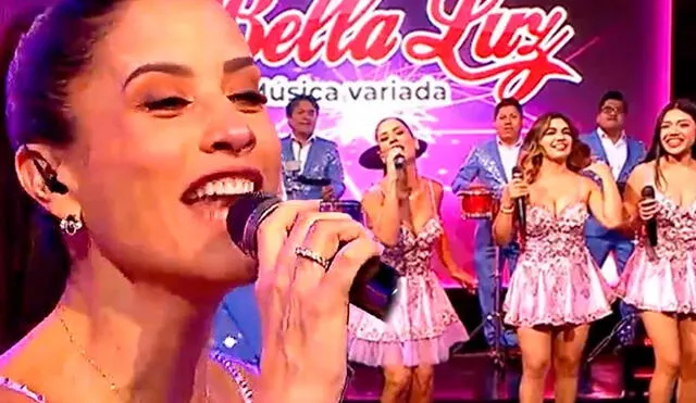 María Pía Copello incursionó en la música junto a la 'Bella luz'. Foto: Composición LR/Captura/América TV