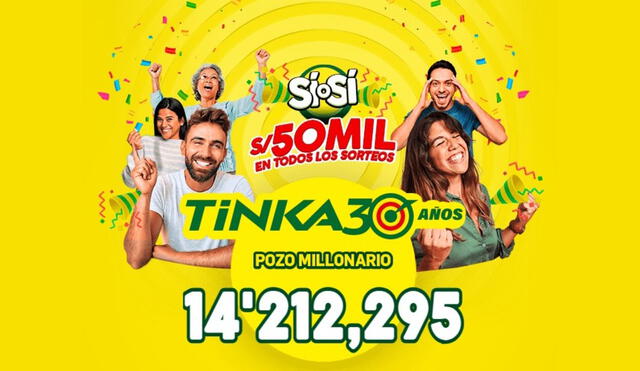 Revisa los resultados de La Tinka del miércoles 13 de noviembre. Foto: La Tinka