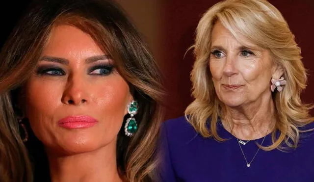 Melania trump no habría asistido al té de primeras damas con Jill Biden por atentado de su esposo. Foto: composición LR/ CNN