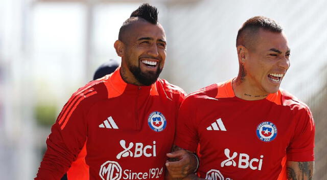 Arturo Vidal y Eduardo Vargas