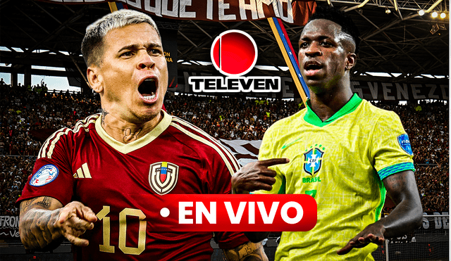 El canal Televen EN VIVO pasará el juego de Venezuela vs Brasil HOY por televisión y streaming. Foto: composición LR/AFP