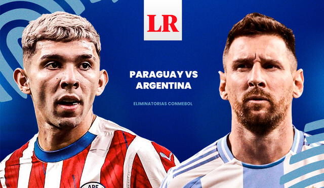 La selección paraguaya no le gana a Argentina desde el 2016. Foto: composición de Jazmin Ceras/GLR