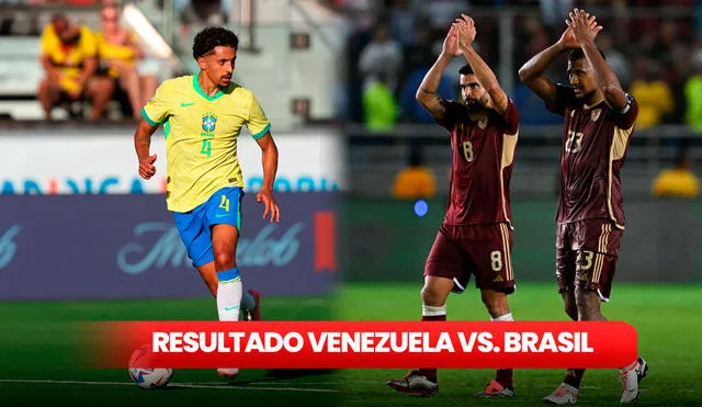 En el último enfrentamiento, Venezuela igualó ante Brasil 1-1 en el Estadio Arena Pantanal. Foto: composición LR/AFP