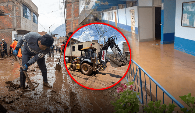 El alcalde de Amarilis criticó la falta de apoyo por parte de algunos congresistas locales y llamó al Gobierno a desbloquear obras esenciales para enfrentar las constantes lluvias y huaicos. Foto: composición LR