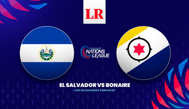 El Salvador ya le ganó a Bonaire en esta Liga de Naciones de Concacaf. Foto: composición de Jazmin Ceras/GLR