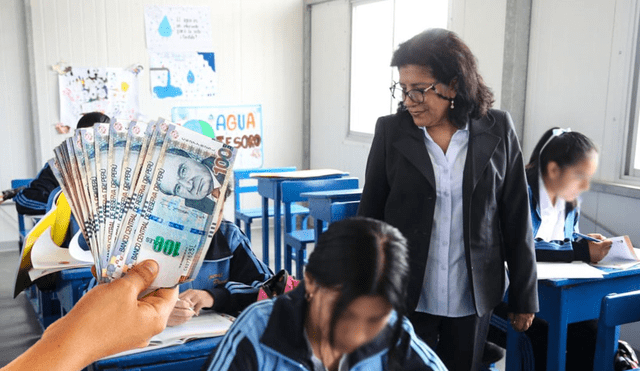 Conoce más del nuevo financiamiento del bono docente en esta nota. Foto: composición LR/Andina