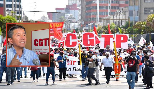 Manifestaciones en pleno desarrollo del APEC cuentan con el respaldo de la CGTP. Foto: composición LR/El Peruano