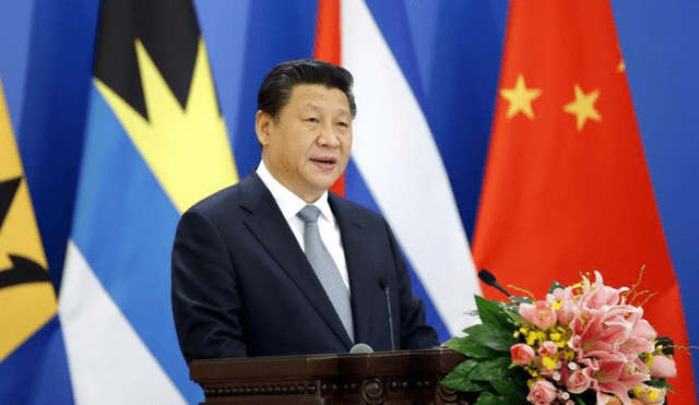 El presidente chino, Xi Jinping, pronuncia un discurso durante la ceremonia de apertura de la primera reunión ministerial del Foro China-Comunidad de Estados Latinoamericanos y Caribeños (CELAC) en Beijing, China, el 8 de enero de 2015.